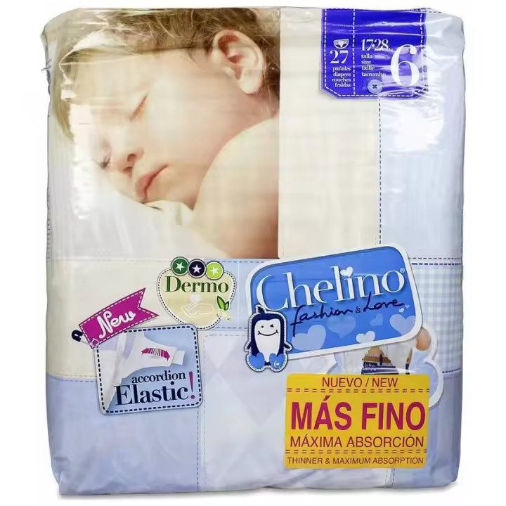 Chelino F&L Talla 6 Junior 17-28 Kg, 27 Uds - 1