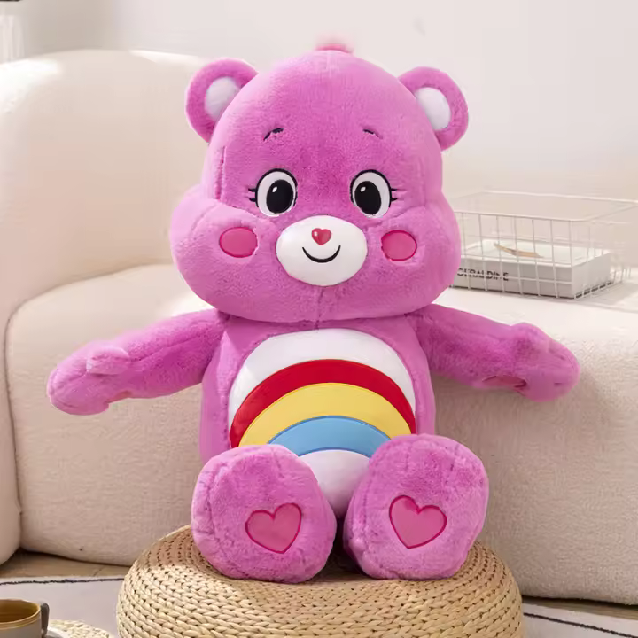 Muñeco De Peluche Care Bear En 8 Colores Juguetes Lindos Para Decoración De Hogar Y Coche Regalo De Cumpleaños Para Niños Y Niñas - 1