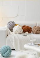 Cojín De Peluche Globular Nótipho Estilo Nórdico Suave Decorativo Para Sofa Y Cama Cubierta Desmontable Y Lavable Relleno De Algodón Poliéster - details 5