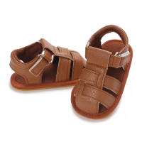 Zapatos Para Bebé Recién Nacidos 0-18M Primera Etapa De Caminar Verano PU Suave Caucho Antideslizante Sandalias Para Niños Y Niñas - details 15