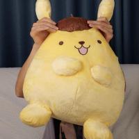 Muñeco De Peluche Sanrio Pompompurin De 40-50cm Tamaño Grande Suave Regalo Lindo Para Niños Decoración De Habitación - details 11