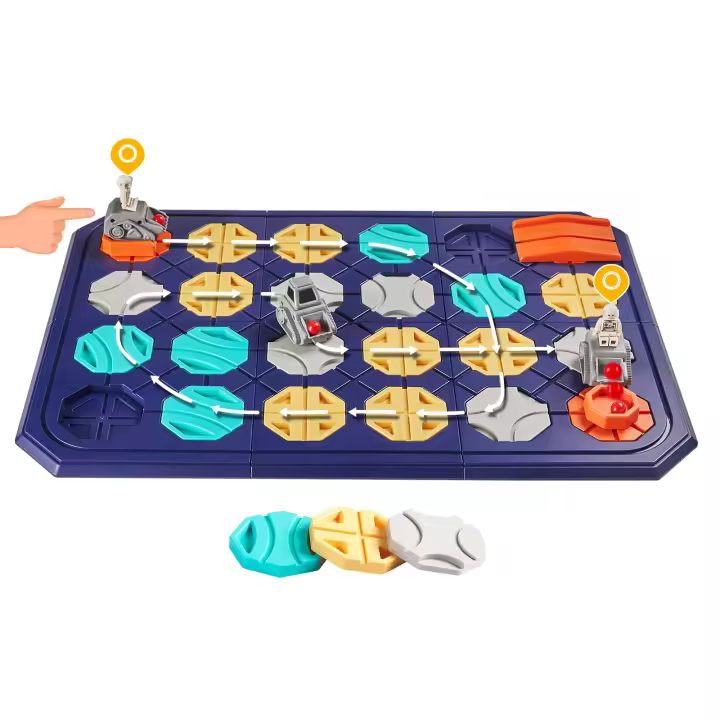 Scrabble Clásico - Juego de Mesa de Crucigramas en Español para Niños y Adultos - Versión en Inglés - 2 a 4 Jugadores, Edades a partir de 10 años - 1