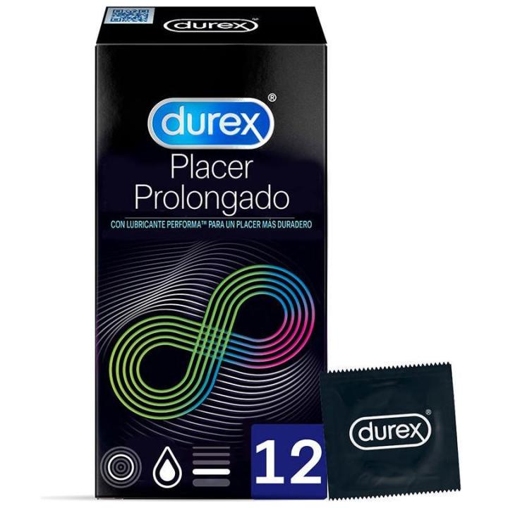 Durex - Placer Prolongado Retardante 12 Unidades
