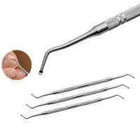 Herramienta De Cuidado De Uñas De Pedicura 1PC Llave De Acero Inoxidable Para Uñas Con Engranajes Doble Cara Para Tratamiento De Uñas Encarnadas - details 6
