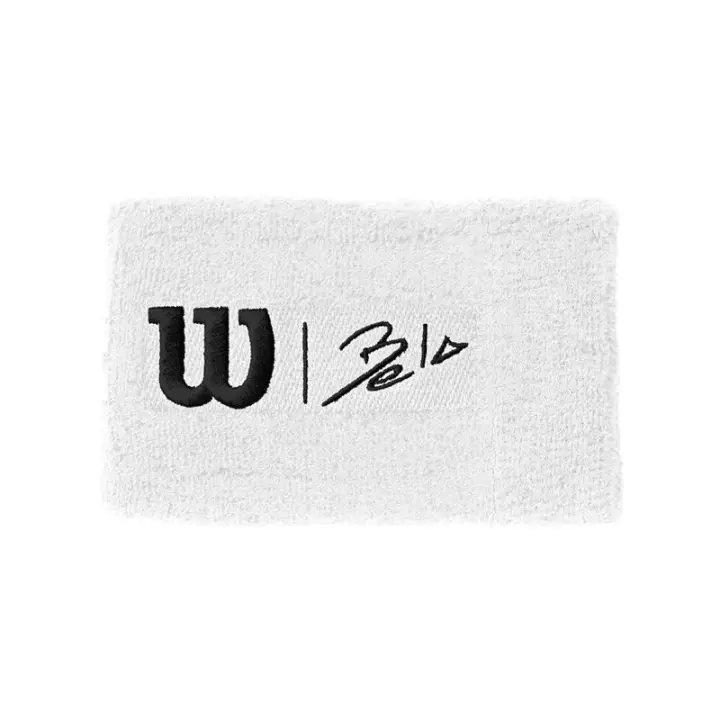 Wilson Muñequera Wilson Bela Extra Wide Blanco - 1