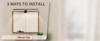 Aigostar Lámpara LED de Espejo 40cm 8W 560LM Lámpara de Baño Amarillo Cálido 4000K Lámpara LED de Pared IP44 230V Luz de Espejo de Baño de Apliques Espejo de Baño - details 8