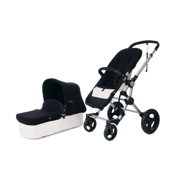 SET CARRITO  BABY ACE  POLAR NEGRO 3 PIEZAS NO ES UN COCHECITO - 1