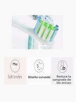 Cabezales De Cepillo De Dientes Para Oclean Air 2/One/SE X/X PRO/Z1/F1 Reemplazo Suave DuPont Nozzles 1/4/10/20PCS Adecuado Para Mayoría De Los Cepillos Eléctricos Oclean - details 3