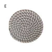 Regalo De Aniversario Tappets Tejidos a Mano De Algodón Resistente Al Calor Para Cocina Tapete Natural Para Amigos - details 5