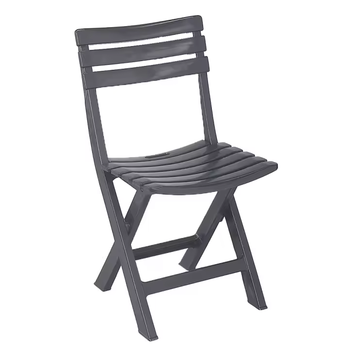 SILLA PLEGABLE BIRKI COLOR ANTRACITA BIR80CAN IPAE-PROGARDEN. - 1