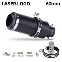 Accesorios De Motocicleta Universal En Acero Inoxidable Modificar Escape Project Muffler 51mm 60mm Para TNT125 GPR150 MT15 R25 XMAX125 250SR PCX - details 19