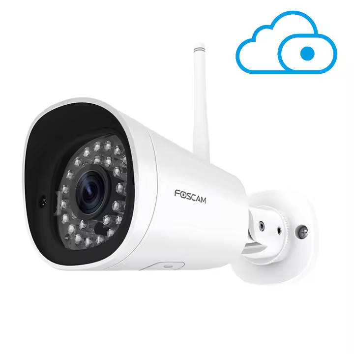 Foscam Cámara IP Seguridad FI9902P 1080p WIFI Exterior ángulo 110º Slot Micro SD externo - 1