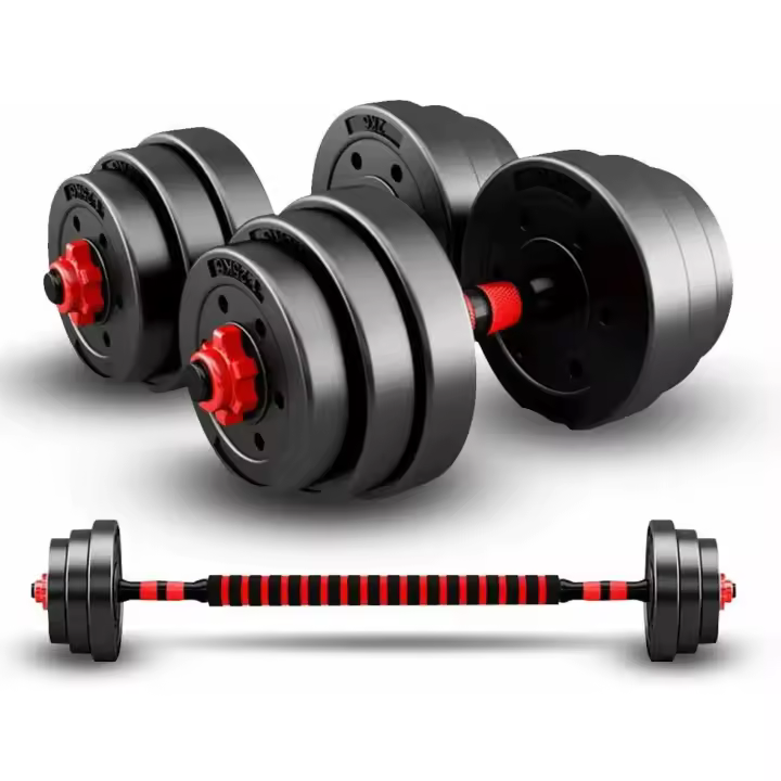 Ozio Fitness Kit Set 20 Kg de Mancuernas Ajustables Multifit - Peso Total 20 Kg - 1