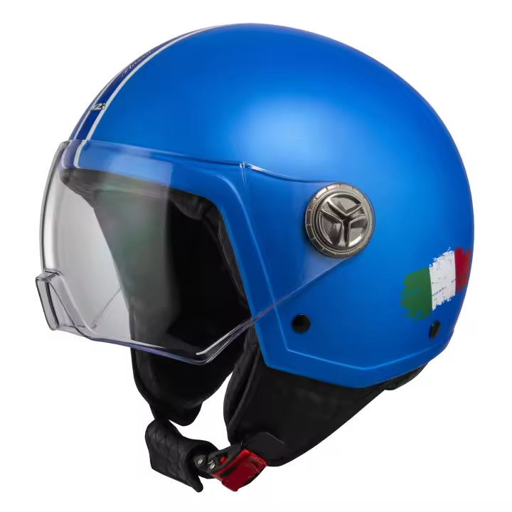 Casco de Moto Minijet Zeta 2 NZI - Clásico Moderno - Diseños Lujosos - 1