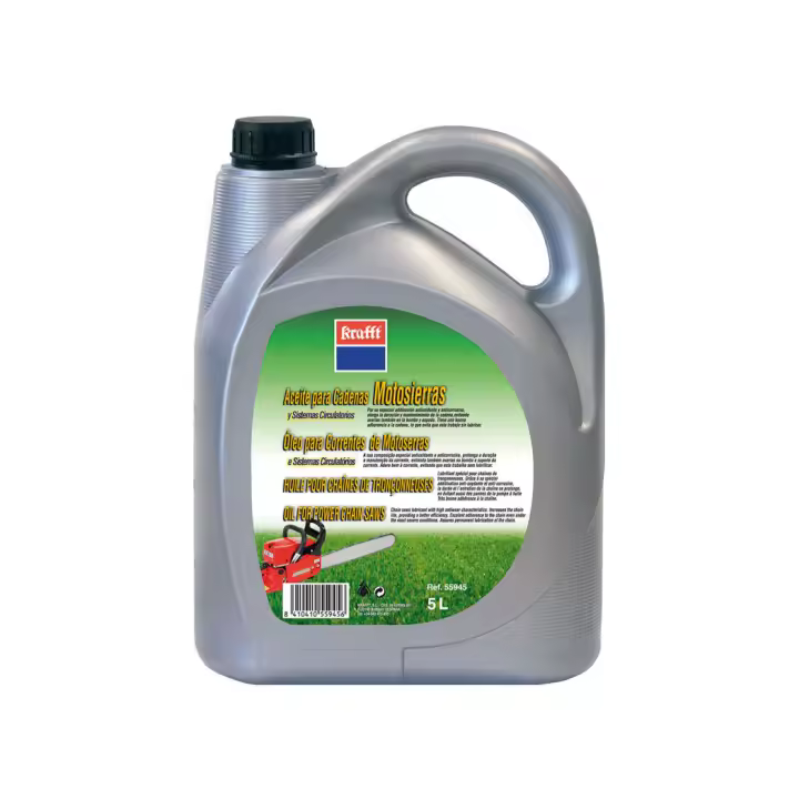 Krafft Aceite Especial para Cadenas de Motosierra 5 Litros - 1