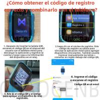 Reloj inteligente impermeable para niños y niños, device with SEGUIMIENTO DE Ubicacion, Llamada HD, Mensaje de Voz, Cámara, Tarjeta Sim - details 15