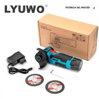 LYUWO Mini Amoladora De Ángulo Recargable Para El Hogar Máquina De Corte Y Pulido Eléctrica Hand Grinder Polishing Machine - details 13
