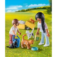 Familia de gatos PLAYMOBIL (71309) para los amantes de los felinos - details 1