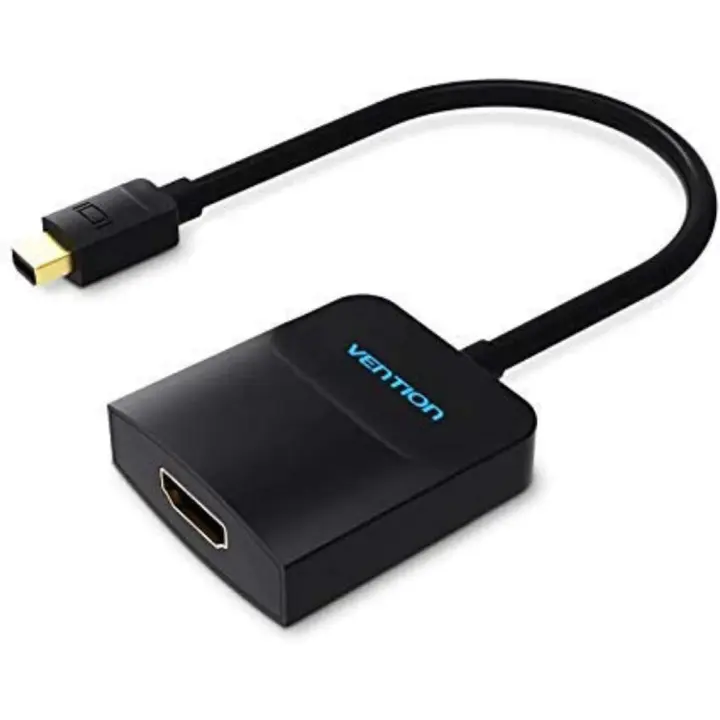 Cable adaptador hembra DisplayPort de 0,15 metros, Mini DP a HDMI A hembra, color negro - Vention - 1