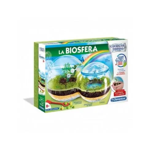 LA BIOSFERA CLEMENTONI Raíz EDADES EDAD DE 9 A 12 AÑOS Todos los juguetes JUEGOS CIENTIFICOS - 1
