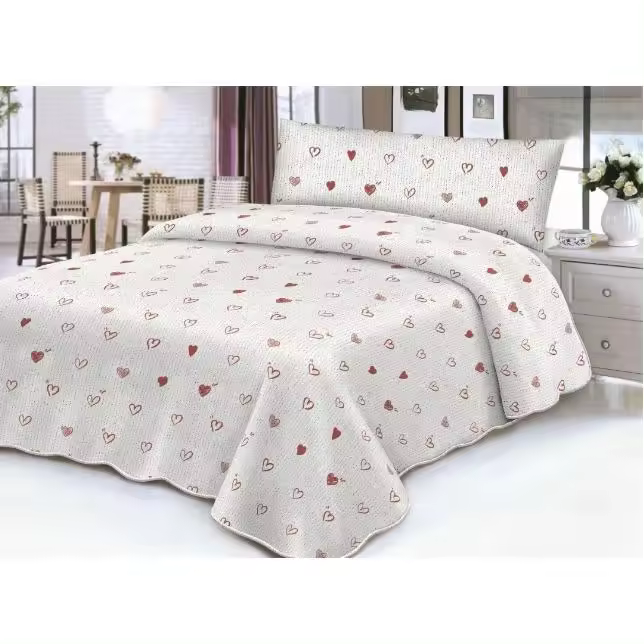 Juego de sábana,juego para cama 90cm,set de 3 Piezas, 1 encimera , 1 sábana bajera ajustable, 1 fundas de almohada, 100% poliéster, transpirable.CXJF - 1
