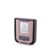 Bandeja De Cocina Plegable Y Colgante Para Lanzamiento De Residuos Ecológica De ABS Tamaño 7L/10L Colores Blanco Y Beige - details 7