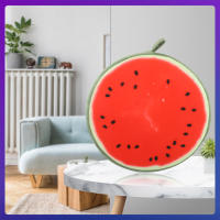 Funda De Cojín Redonda Para Silla De Barra Con Estampado De Frutas De Dibujos Animados Antideslizante Cubierta De Asiento Suave Para Sala De Estar Y Comedor - details 7
