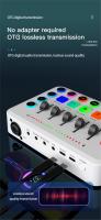 Mezclador De Sonido Profesional 5 Canales F11 Tarjeta De Sonido Para Streaming En Vivo Accesorios Para Podcast Y Juego Adecuado Para Computadora PC - details 2