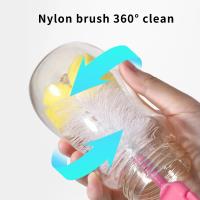 Cepillo De Limpieza Para Botella De Bebé 5PCS Cepillo De Nylon Y Esponja Para Lactancia Y Taza De Agua Conveniente Y Eficiente Para Limpieza - details 5