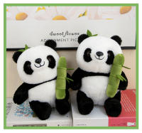 Juguete De Peluche Kawaii Panda En Tubo De Bambú Diseño Reversible Regalo De Día De San Valentín Para Niños Animal De Peluche Reclinable Suave Y Cómodo - details 7