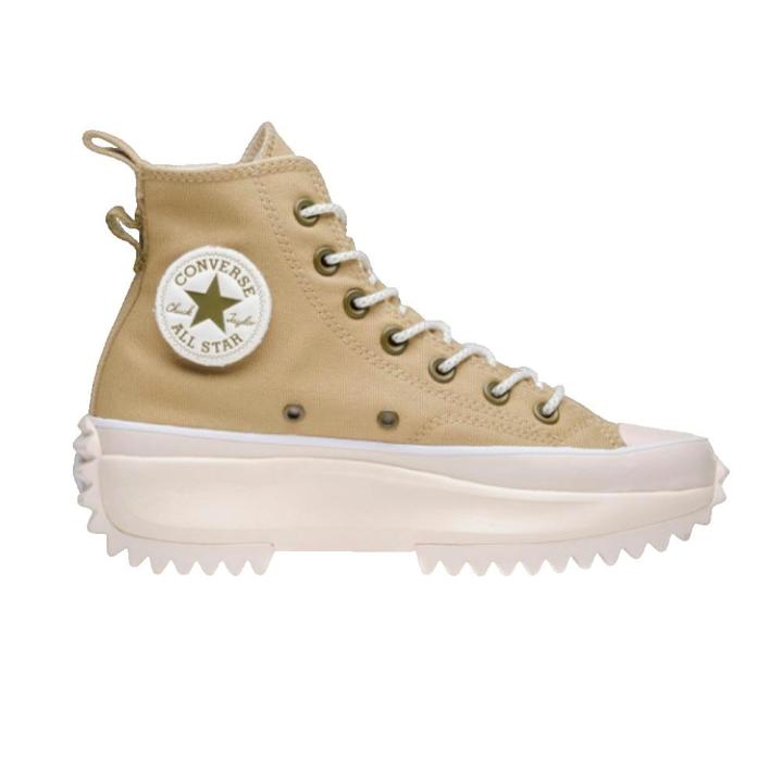 Converse Run Star Hike Hi Verde Textil Caoutchouc
