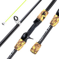 Vara De Pescar Telescópica Sougayilang Ultraligera 1.5m Para Caña De Pescar Baitcasting 8g-15g Para Pesca De Agua Dulce Truchas Y Bass - details 1
