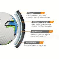 Bola De Fútbol Profesional 2023 Tamaño 5 Y 4 Calidad Superior PU Suave Para Deportes Al Aire Libre Liga Entrenamiento Partidos - details 4