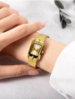 Reloj De Pulsera De Lujo En Oro Y Acero Inoxidable Para Hombres Y Mujeres Reloj De Cuarzo Resistente Al Choque Y Al Agua L1018 - details 5