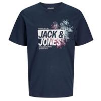 [Talla XXL] Jack & Jones Hombre Camiseta de Algodón Mod JJJAXON TEE CNECK  Color Sky Captian Moda Casual Informal Primavera Verano Ref 269390 - details 1