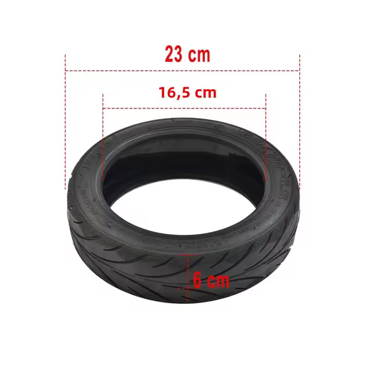 Pneumáticos Para Scooter Ninebot Max G30 Negro 60/70-6.5 23*6cm Accesorios De Ciclismo Duraderos Piezas Por Unidad - 1