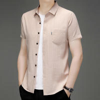 Camisa De Verano Para Hombre Casual Con Mangas Cortas Y Estampado Resistente a Arrugas Cómoda Versátil Para Todas Las Estaciones - details 14