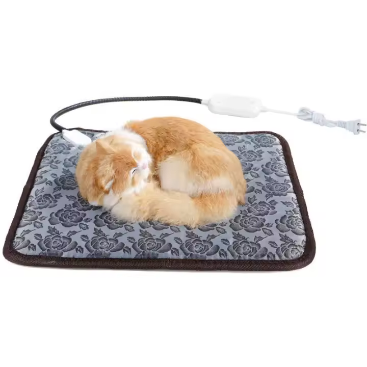 Manta Eléctrica para mascotas, almohadilla de Calor de Invierno, nest para Gatos y Perros, impermeable, protección de calor, albrilla resistant to Las mordeduros, Cama - 1