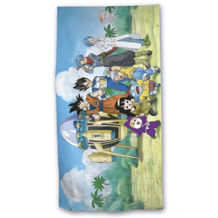 TOALLA PLAYA ALGODON 70*140CM/300G DRAGON BALL Z - 1