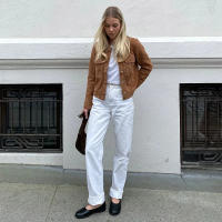 Chaqueta Casual Para Mujer ZBZA Marrón Vintage Con Pochetes Y Cuello En V Simple Breasted De Manga Larga Outerwear Slim Para Primavera Y Otoño - details 2