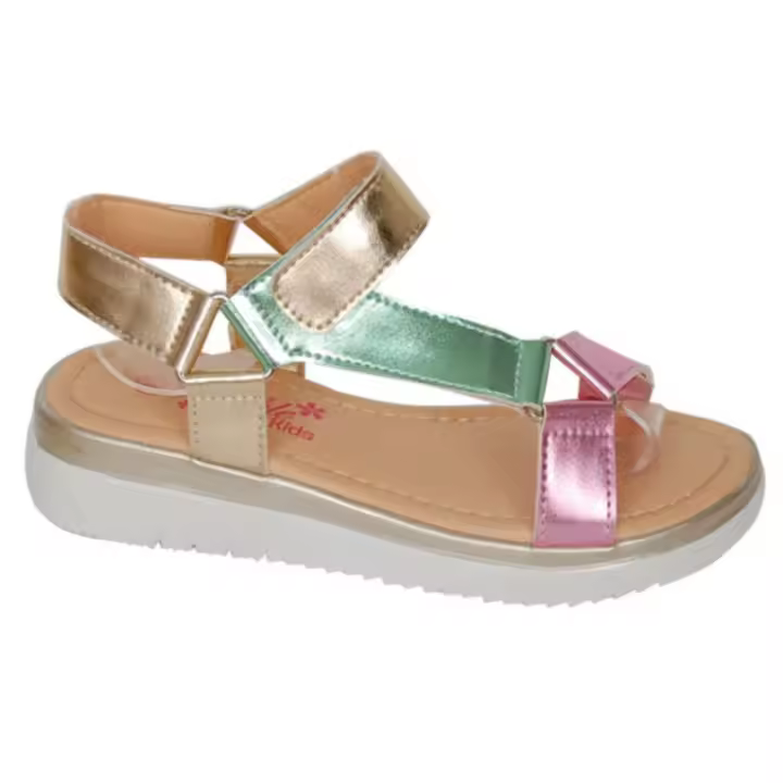 Sandalia moda Bubble para niña c991 color multicolor - 1