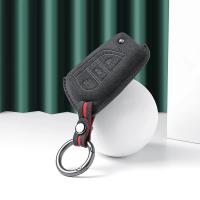 Funda De Llave De Coche En Cuero Para Toyota Prius Camry Corolla CHR C-HR RAV4 Land Cruiser 2/3 Botones Accesorios De Cuero Sastre - details 4
