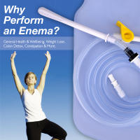 Kit de bolsa de Enema plegable de 2L, boquilla de riego de vagina, lavado Anal de silicona, higiene femenina, bolsas de limpieza de Colon - details 10