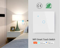 Interruptor Inteligente WiFi De Pared Con Toque EU 220V Necesita Alambre Neutro Compatible Con Alexa Google Home 1/2/3/4 Gang Tuya Smart Life - details 4