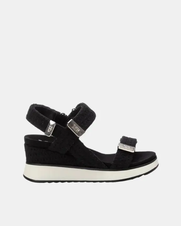 XTI 143946 Sandalias Abiertas Mujer Negro - 1