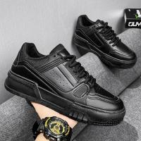 Zapatos De Deporte Para Hombre En Blanco Versátiles Y Moda Zapatillas Casuales Con Suela Gruesa Transpirables Ligeros Para Correr Y Tenis - details 16