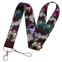 Cuerda De Cuello Para Villano Lanyard De Llave Tarjeta De Identificación Gimnasio Teléfono Encanto Correa Portabotones DIY Accesorios Regalos - details 5