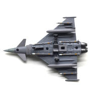 Modelo De Avión De Aleación Fundida 1/100 Typhoon Ef2000 Europeo Simulación De Avión De Combate Para Colección Interior Y Regalo - details 11