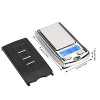 Báscula Digital Portátil Mini Para Joyería De Plata Y Oro 200g 0.01g Equilibrio De Gramos Electrónico Portátil 1PC - details 8