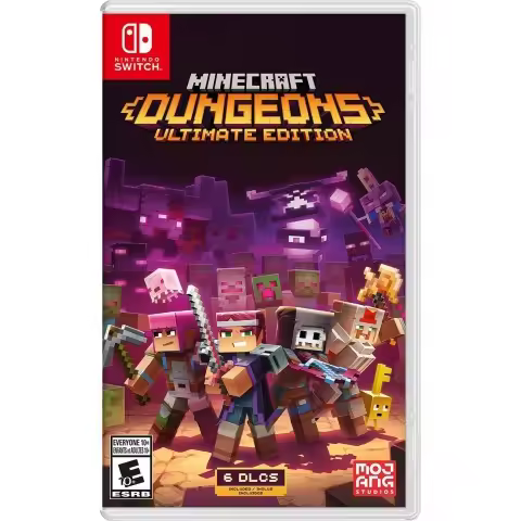 Minecraft Dungeons: Ultimate Edition, Juego para Consola Nintendo Switch - 1